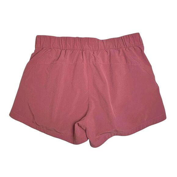 Lululemon Stroll at Sundown Mid-Rise Short 3" *Cherry Tint - Picture 4 of 7